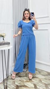 SETELAN WANITA MURAH/ SET CRINCLE/ SETELAN CELANA PANJANG/ HOMEDRESS/ SET WANITA