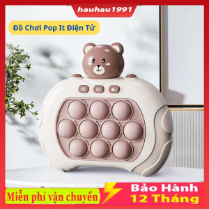 Đồ Chơi Popit Điện Tử Cho Bé Có Đèn Có Nhạc