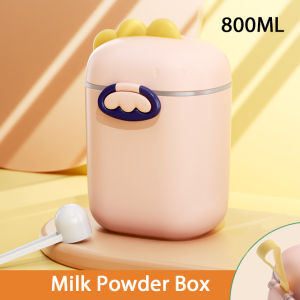 [24H Ship]Morandi Double Layer Milk Powder BoxAirtight Storage Portable Container TankFood Grade Material BPA Free