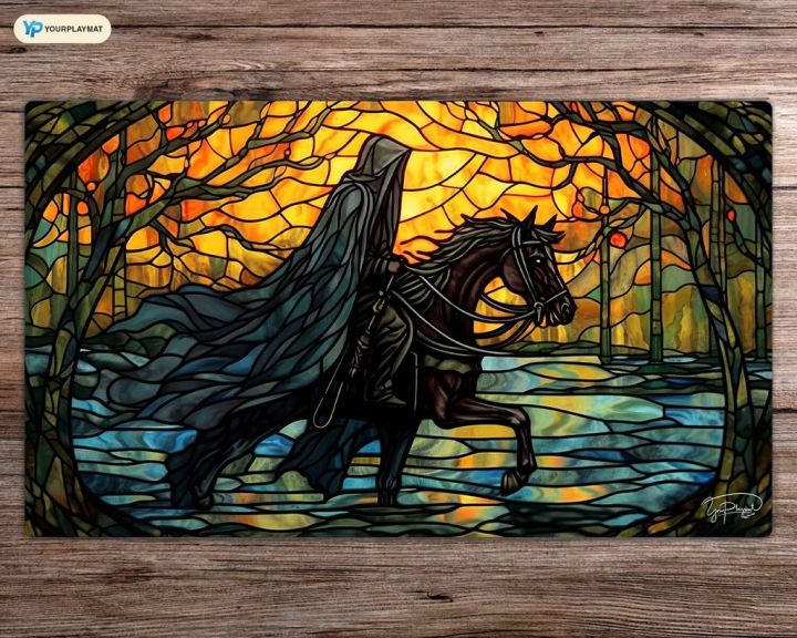 Black Riders of the Nine - MTG Playmat MTG Gifts - Magic The Gathering ...