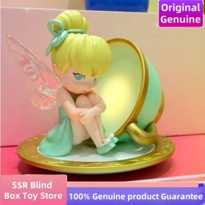 Genuine Disney Peter Pan And Lost Treasure Series Blind Box Anime Peripherals Tinker Bell Model Mystery Box Customized Toy Gift2026