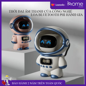Loa bluetooth không dây loa phi hành gia loa cute decor siêu chất dung lượng pin lớn 1800mAh