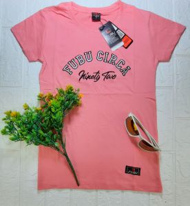 Women’s T-shirt 100% cotton (LTSFBCIR10) Makapal tela Bangladesh Overruns