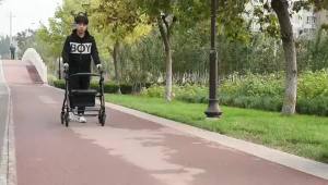 Elderly Shopping Cart Elderly Trolley Shopping Cart Rollator Aluminum Alloy Scooter Four-Wheel Foldable Wheelchair