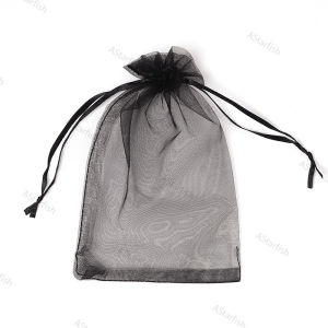 Storage Bag Dustproof Gift Bag Reusable Home Travel Gauze Bag Gift Drawstring Candy Bag