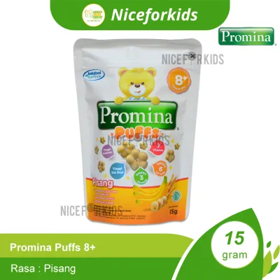 Promina Puffs Snack Bayi Rasa Pisang / Camilan Bayi dan Anak / Cemilan Bayi