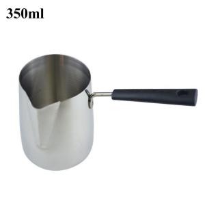 Stainless Steel Wax Melting Pot Milk Frothing Jug Latte Milk Frothing Jug Candle Soap Melt Pot Coffee Toroid Pitcher