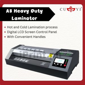 iPrint-  CUYI A4 / A3 Size Laminator HOT / COLD / REVERSE Function 220V Heavy Duty Laminating Machine
