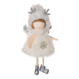 Christmas Angel Doll Tree Decoration Ornaments Pendants Cute Girl Hanging Xmas Gift