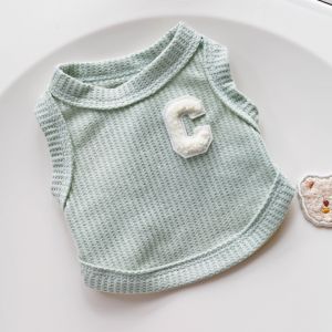 Puppy Summer Clothes Dog Clothes for Shih Tzu Male and Famale Breathable Pet Clothes Pet Cat Small Thin Dog Vest