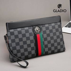 GLADIO Clutch Pria Edison GLD091B5 Sintetis Kulit Terbaru Terbaru