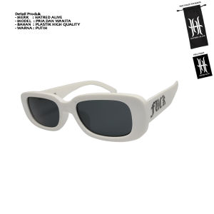 Sunglasses Local Brand Frame Kotak Fashion Korea Distro Brand HATRED ALIVE Code F2