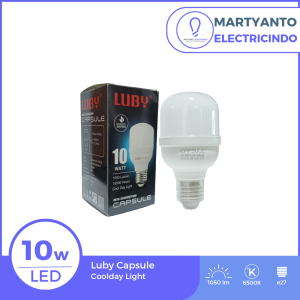 Lampu LED Luby Capsule 10 Watt Warna Putih
