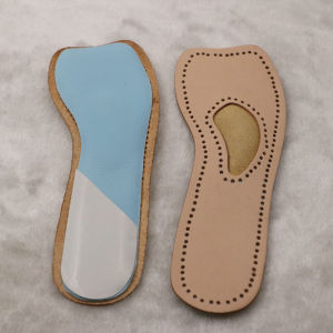 [Free Shipping] Italian Imported Leather Insole Arch Support WomenS Peep-Toe High Heels Seven-Point Insole