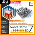 Sweet Home 3D 7.4 Latest 2024 Windows. 
