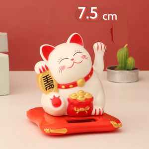 Mèo thần tài vẫy tay dùng năng lượng mặt trời mèo thần tài mẫu tết 2023