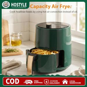 Digital Space-Saving Compact Air Fryer with 360  Hot Air Circulation Intelligent Automatic Air Fryer Timer and Auto Shut-off Ideal for Small Spaces