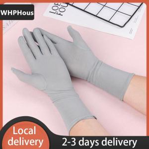 [COD] WHPHous Ship within 24 hours 1Pair Mittens Sunscreen Driving Gloves Stretch Women Anti UV Mid-long Breathable Glove For Spring Summer Thin Gloves
