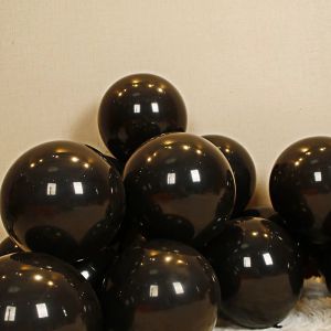 Halloween 50pcs Balloons Set Party Supplies Adult Anniversary Graduation Valentines Wedding Home Decor Black Orange Balloon Theme Birthday Party Decorations Package Set  Easter Christening Backdrop