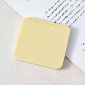 Cermin Lipat 2 Sisi Mini Portable - Cermin Mini Persegi Praktis / Pantulan Jelas untuk Merias