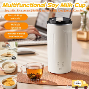 300ml Mini Soy Milk Maker Electric Juicer Blender Breakfast Machine Mixer Wall Breaking Machine Soybean Milk Maker House