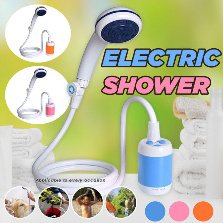 Klick Merch Portable Electric Shower Outdoor Camping Bathing Portable ...