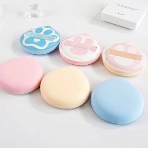 GOFIDIN Kem nền Bông phấn trang điểm dễ thương Hình dạng móng vuốt mèo Đệm khí Gối bông  Di động Bọt biển trang điểm