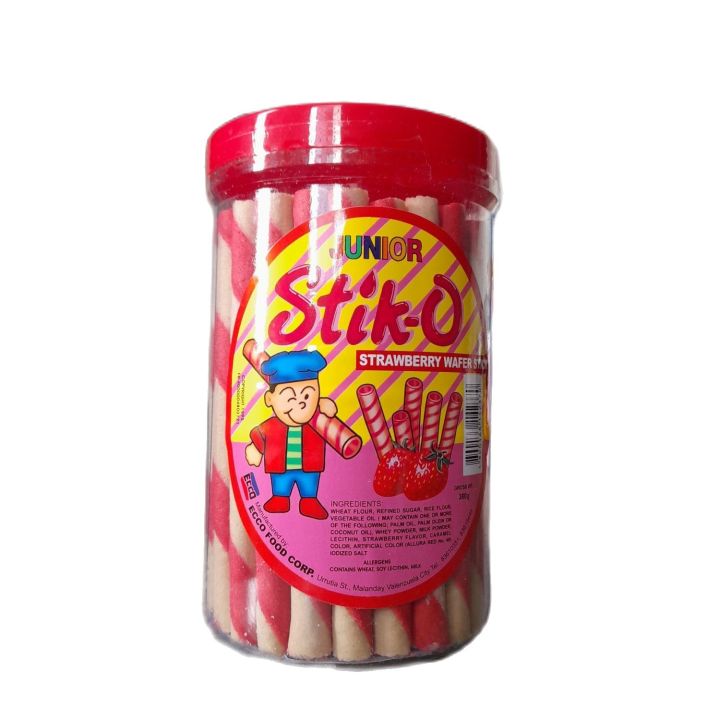 Stik-O Jr Strawberry Wafer Stick 380g Bb March 18, 2025 | Lazada PH