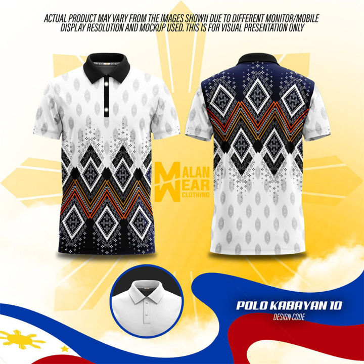 Philippines Igorot Tribal Inspiration Polo Shirt - Philippines Sun Star