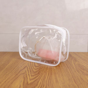 【♡Lovely girls house♡】Waterproof Portable Transparent Cosmetic Makeup Skin Care Beach Wash Travel Bag Pouch Organizer