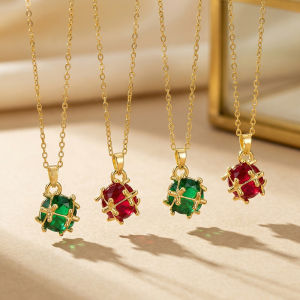 Fashion necklace pendant - Luxury and exclusive small-scale collar chain accessory 爆款日韩风铜镶锆毛球项链轻奢小众女百搭气质钛钢锁骨链饰品