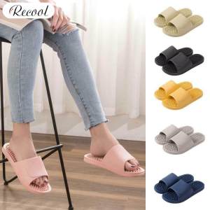 Recool Foot Massager Tension Relief Slippers Soft Non Slip Acupuncture Massage Safety Reflexology Foot Massager Tools