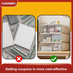 【CANAMEK 】 Multi-layer Desktop Storage Box Multi-function Drawer Storage Cabinet Cosmetics Rack Sundries Storage Box