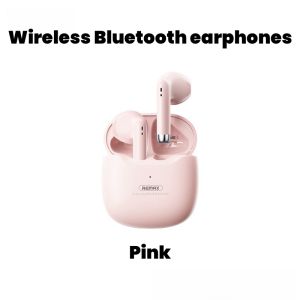 Cotton Candy Wireless Bluetooth Earphones Fashion Noise Reduction Bluetooth Earphones Long Range Mobile Music Earphones Compatible with Multiple Systems