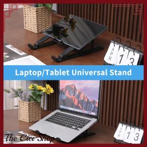 [The Cici Shop] Laptop Cooler Base Stand Foldable Laptop Cooling Pad Holder Portable Notebook Radiator Bracket Heighten Rack With 1 Cooling Fans