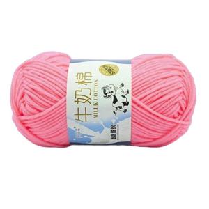 ผ้าห่มแบบสวมหัวผ้าเส้นด้ายโครเชต์ด้ายฝ้ายด้านนุ่มสำหรับหมวกผ้าพันคอโครเชต์และถักไหมพรมเส้นด้ายฝ้ายนม