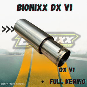 Knalpot Mobil Racing Bionixx Dx-v1 Kering Keras Kualitas Premium