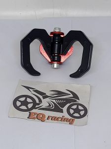 Gantungan barang lipat cabang 2 full besi cnc universal motor matic