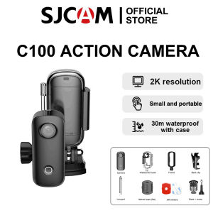 SJCAM C100+ Thumb Camera 4K/30FPS 30M Waterproof for Vlog Driving recorder Motorcycle riding Offshore angling Travel Sports
