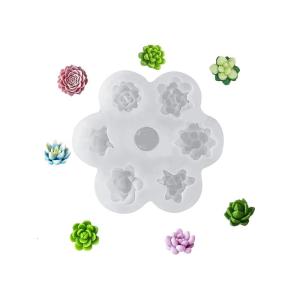 Flowers Molds Casting Molds Succulents Silicone Mould Baking Molds Plasters Molds Epoxy Resin Molds