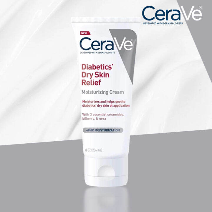 Cerave Diabetics Dry Skin Relief Moisturizing Cream 236ml Lazada Singapore 3586