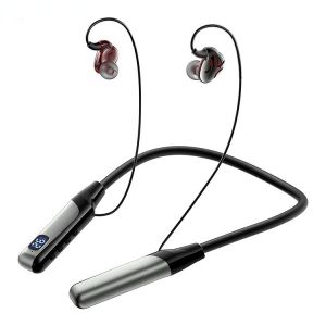 H6 Wireless Earphone Bluetooth Headphone Dengan Mic Bass In-Ear Noise Headset Batalkan dengan LED Display 8D HiFi TWS Sport Berlari Long Standby Music Earbuds
