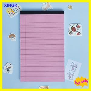 XINGK แผ่นกระดาษที่เขียนได้อย่างเรียบง่ายสำหรับสำนักงานอุปกรณ์ที่ใช้หมึกกันการฉีกขาดกระดาษสมุดเขียนกระดาษ