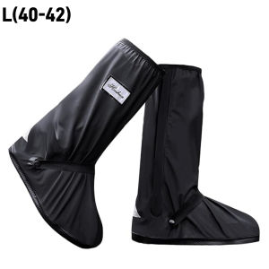 Thickened Waterproof Rain Boots Anti -Slip And Wear -Resistant Zipper Shoe Cover For Men And Women
