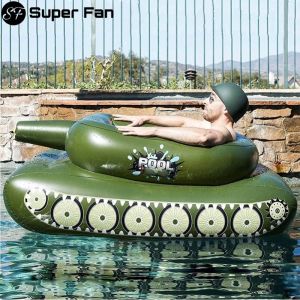 【Super Fan】Swimming pool Tank Inflatable Swim Lifebuoy Pool Water Toys Folding Float Board Swim Ring for kids