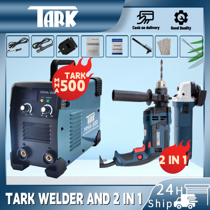 3IN1 MMA500 Portable IGBT Inverter Welding Machine + 2in1 Electric