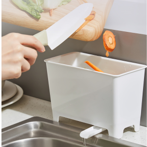 Kitchen Sink Strainer Drain Fruit Vegetable Food Residue Storage Box Soup Filter Garbage Rack