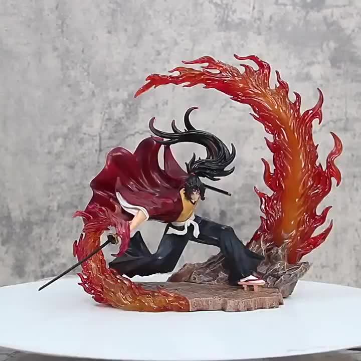 Figuras de acción de Demon Slayer, juguetes de Anime de 9 estilos