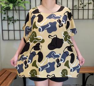 MUAT 80-100KG!! BAJU BALI ATASAN BLUS JUMBO WANITA LD 140 FIT TO 4XL SJ/ABSTRAK REAL PICT