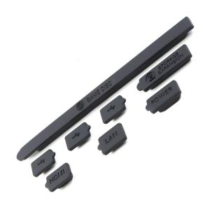 8Pcs For Series Console Game Accessories Silicone Dust Proof Cover Stoppers Guard Set